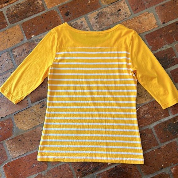 Cutter & Buck USM striped jersey top szM - Picture 4 of 6